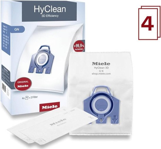 HyClean 3D Efficiency GN Vacuum Cleaner Bags