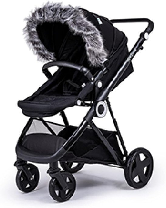 For Your Little One Fur Hood Trim Pram Compatible on Mamas & Papas