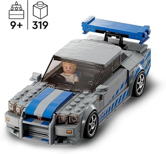 LEGO Speed Champions 2 Fast 2 Furious Nissan Skyline GT-R (R34)
